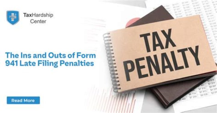 What is the penalty for filing business taxes late?