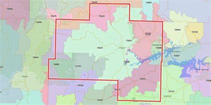 What is Van Buren AR ZIP code?