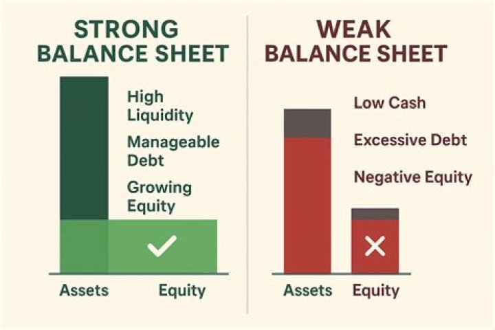 What makes a bad balance sheet?