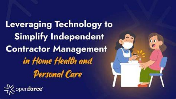 What makes a home care agency an independent contractor?