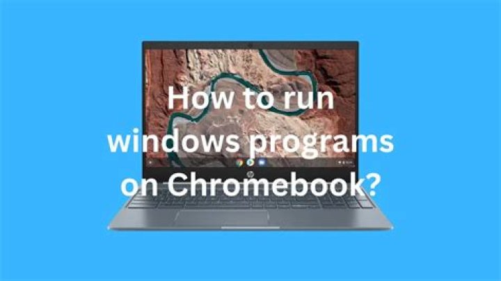 What programs are available for Chromebook?