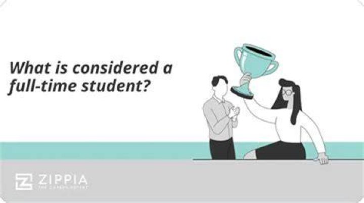 What qualifies a dependent as a full-time student?