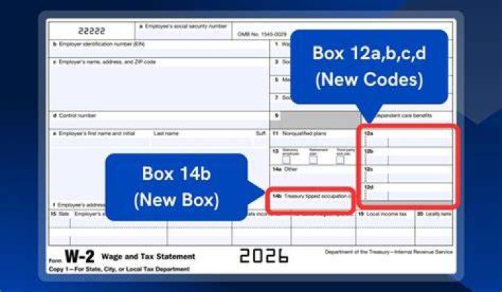 What should be in box 18 on W-2?