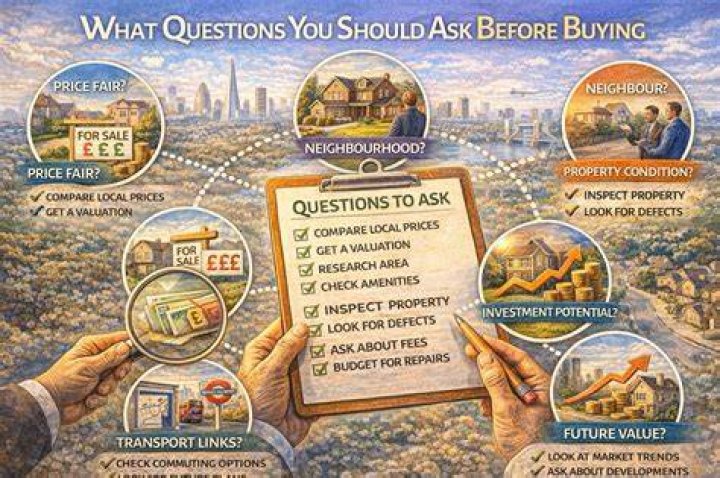 What should I check before buying a property?