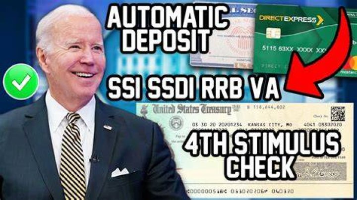 What time will the stimulus checks be deposited today?