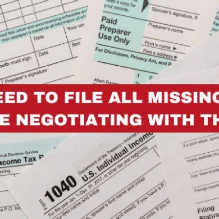 What to do when your tax file is missing?