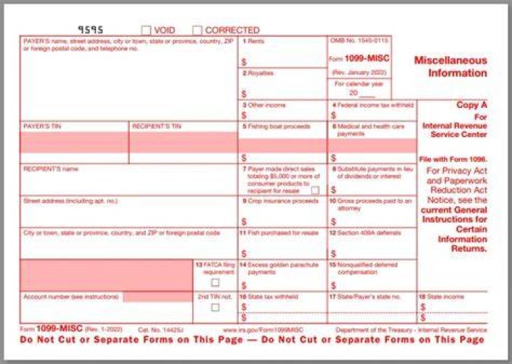 When do I have to file a 1099 tax return?