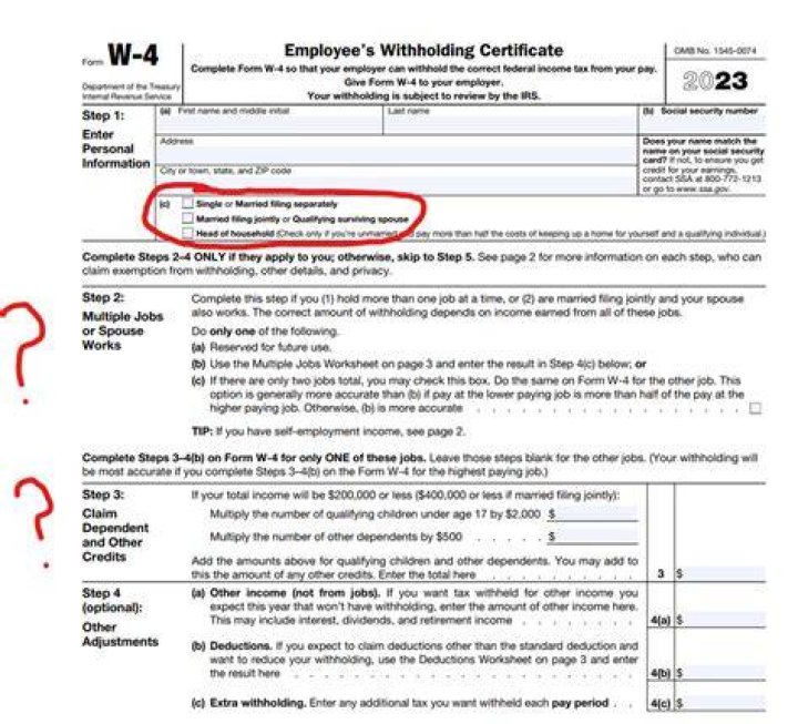 When do married couples have to file a W-4?