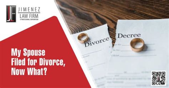 When was the first divorce filed?