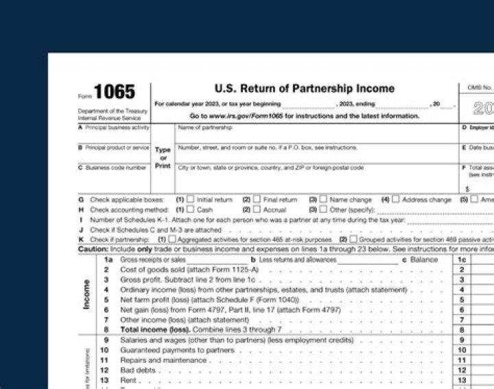 Where can I find the instructions for Form 1065?