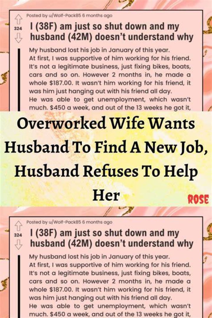 Where did my husband get a new job?