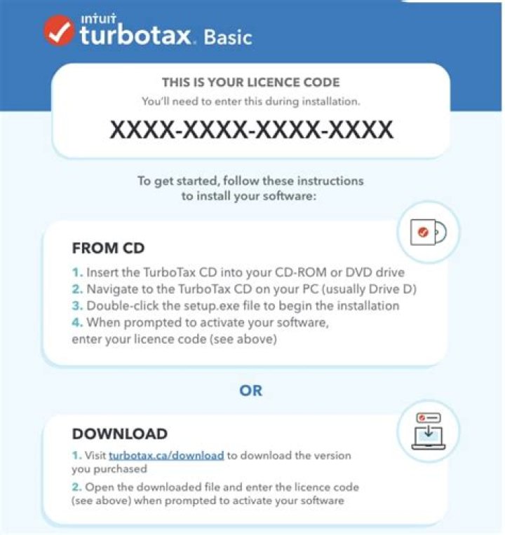 Where do I find my TurboTax installation code?