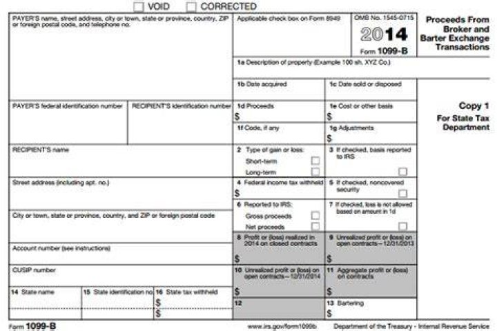 Where do I report form 1099 B on Box 8?