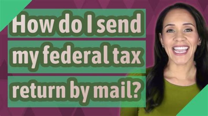 Where do I Send my federal tax form for 2017?
