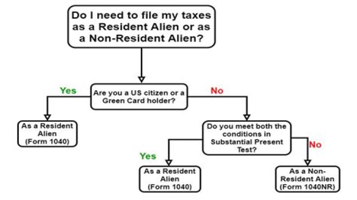 Who is a non resident alien in us?