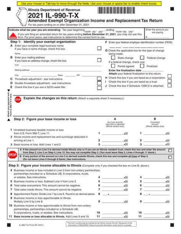 Who Must File IL 990?