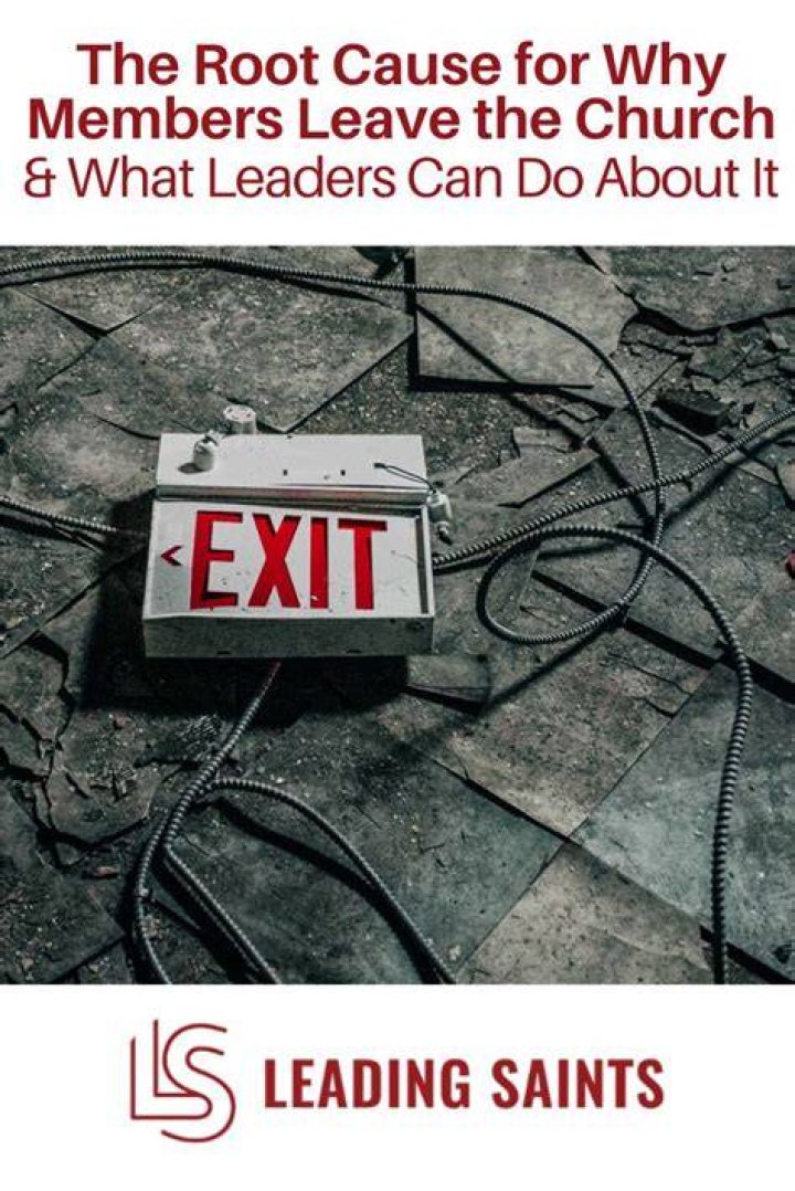 Why do church members leave?