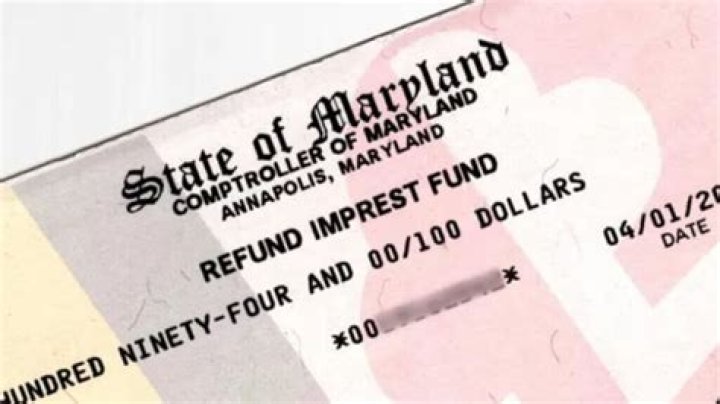 Why is Maryland state refund taking so long?