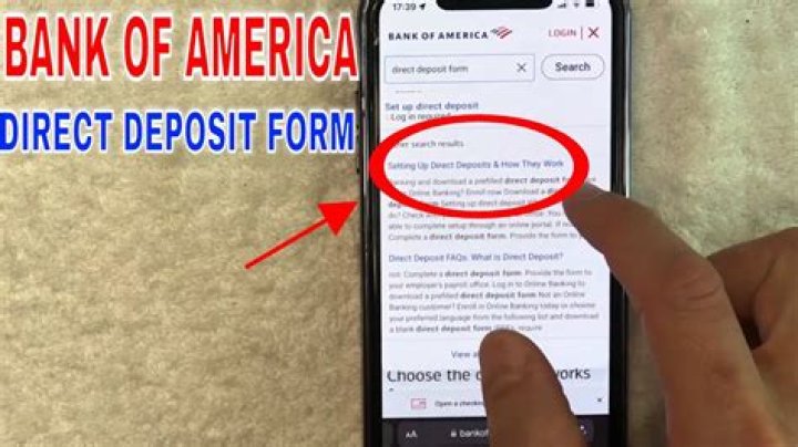Why is my direct deposit not in my bank of America account?