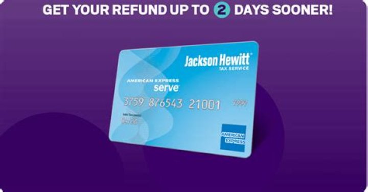 Will my refund go on my Jackson Hewitt card?